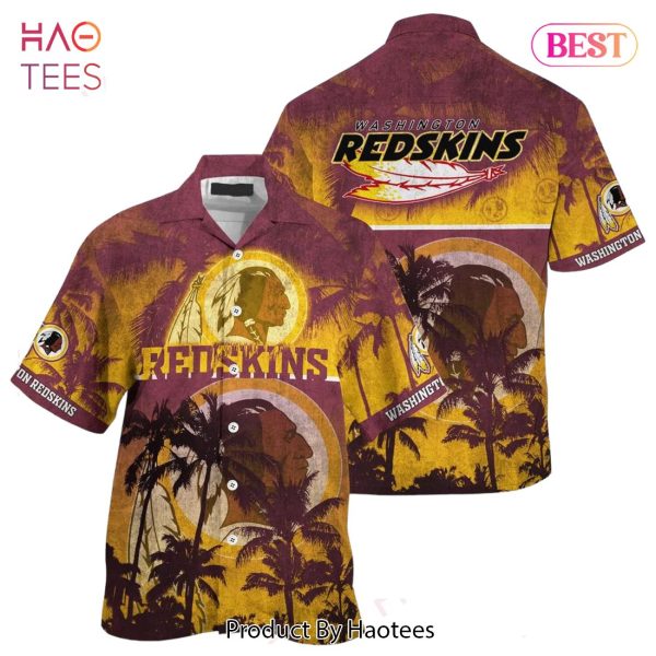 BEST Washington Redskins NFL Hawaiian Shirt Style Tropical Pattern Hot Trending Summer For Awesome Fans Hot Trend 2023