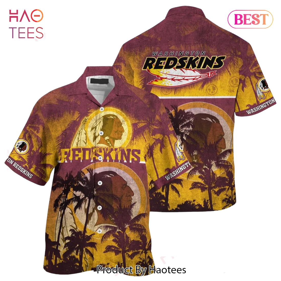 BEST FASHION NFL Washington Redskins Hawaiian Shirt Trending 2023