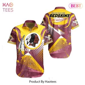 BEST Washington Redskins NFL Hawaiian Shirt Summer Short Sleeve Button Down Shirt Perfect Gift For Big Fans Hot Trend 2023