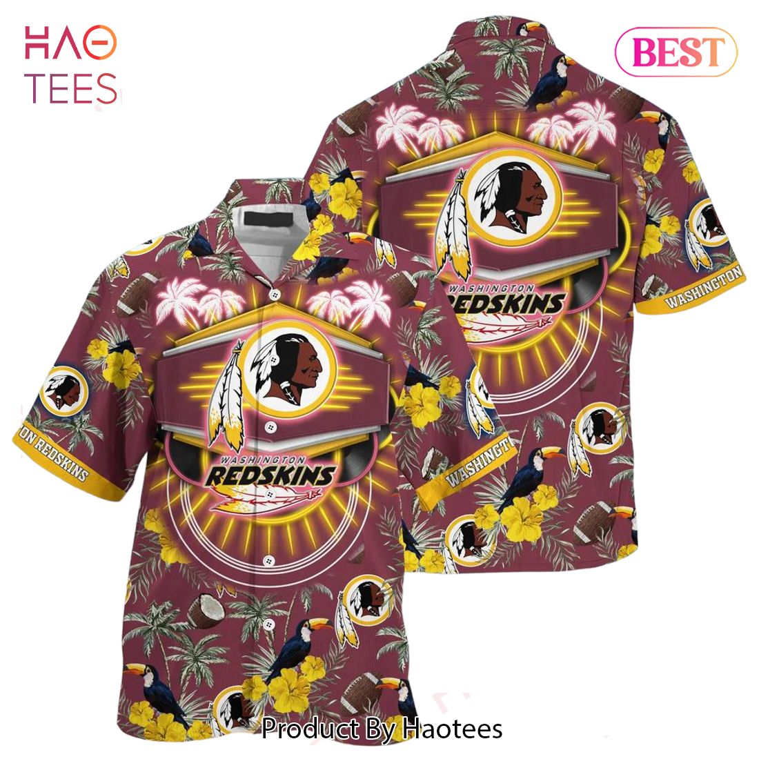 Los Angeles Rams NFL Graphic Tropical Pattern And US Flag Vintage Hawaiian  Shirt And Short - Freedomdesign