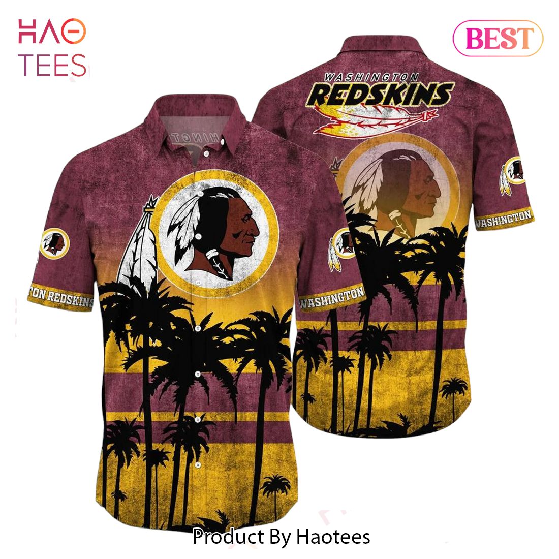 BEST Washington Redskins NFL Hawaiian Shirt Tropical Pattern Graphic New Collection Summer Gift For Fan NFL Hot Trend 2023 BEST Washington Redskins NFL Hawaiian Shirt Tropical Pattern Graphic New Collection Summer Gift For Fan NFL Hot Trend 2023