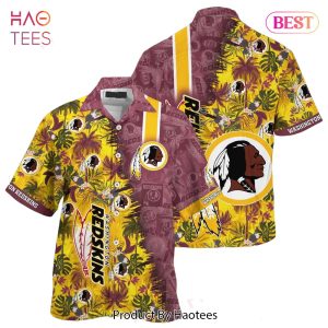 BEST Washington Redskins NFL Team Football Beach Shirt Summer Button Down Hawaiian Shirt Fan Ever Hot Trend 2023