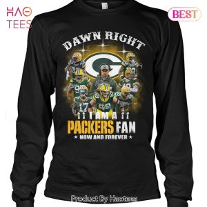 NEW Damn Right I Am A Green Bay Packers Fan Now And Forever Unisex T-Shirt
