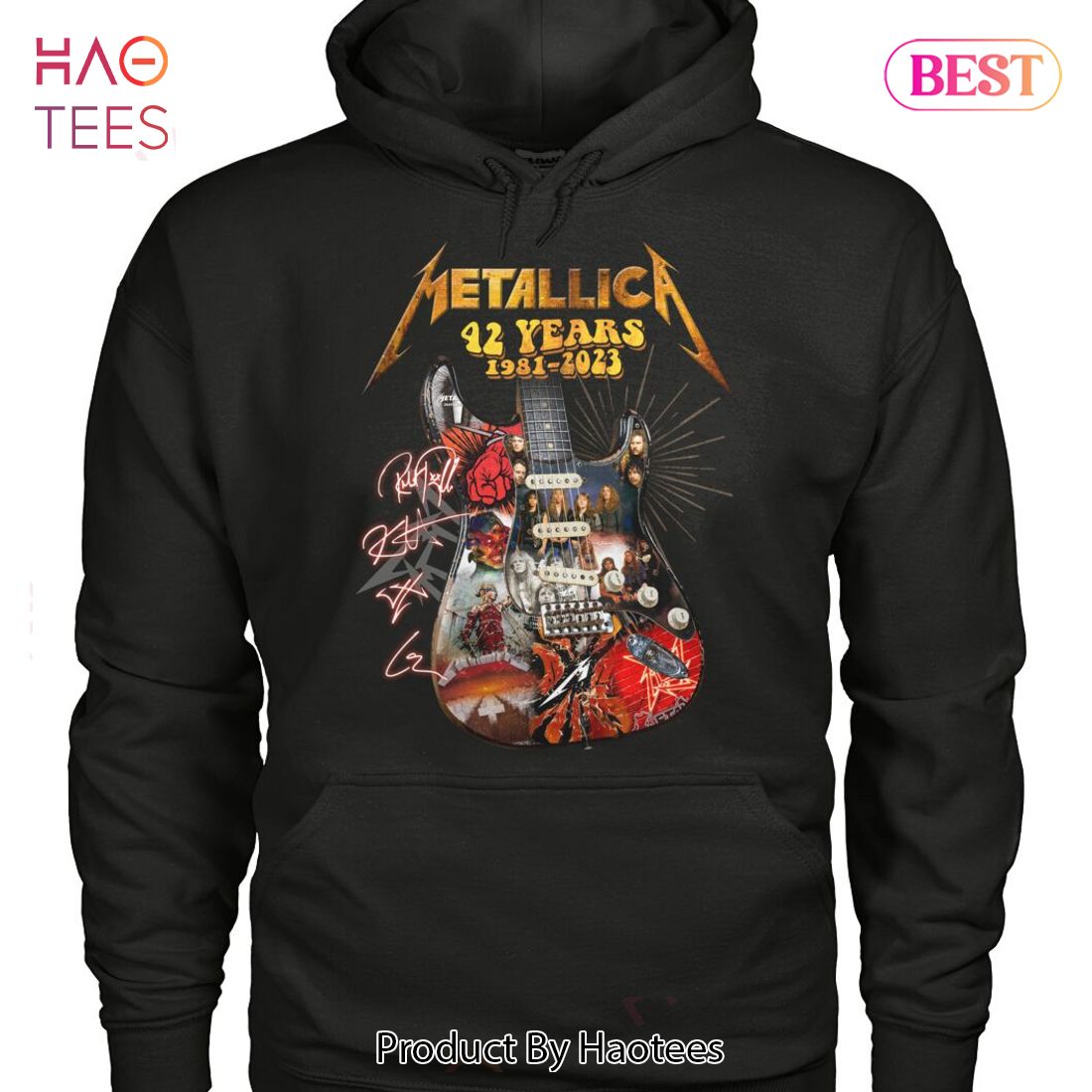 NEW Metallic 42 Years 1981-2023 Unisex T-Shirt NEW Metallic 42 Years 1981-2023 Unisex T-Shirt