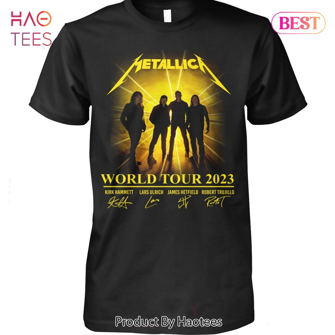 NEW Metallic World Tour 2023 Unisex T-Shirt