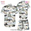 THE BEST Airplan Hawaiian Shirt Flying Plane With Flower Button Down ShirtSummer Holiday Gift
