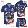 THE BEST American Eagle Hawaiian Shirt Eagle Postal Worker American Flag Hawaii Shirt Postal Worker Gift