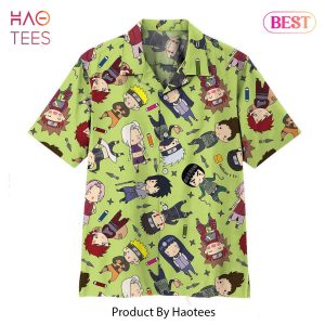 THE BEST Anime Naruto Chibi Characters Hawaii Shirt Anime Shirt for Men Women