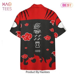 THE BEST Anime Naruto Shippuden Modern Akatsuki Custom Hawaii Shirt Anime Shirt for Men Women