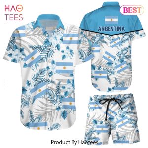 THE BEST Argentina National Soccer Team Qatar World Cup 2022 Season Winter World Cup 3D Hawaiian Shirt