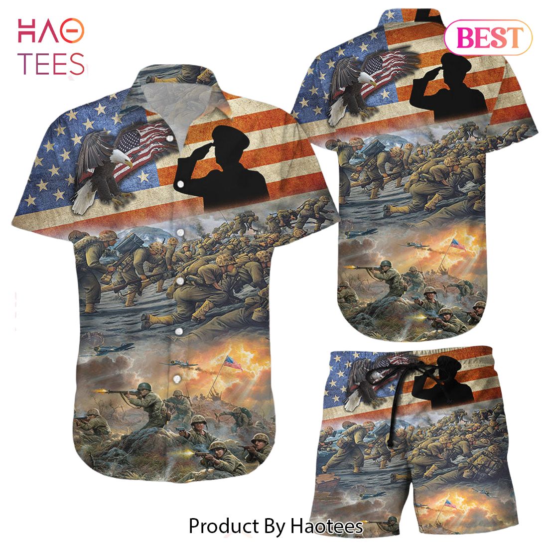 THE BEST Army Hawaiian Shirt USA Independent Day Veteran Hawaii Shirt Patriotic Gifts For Veterans THE BEST Army Hawaiian Shirt USA Independent Day Veteran Hawaii Shirt Patriotic Gifts For Veterans