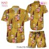 THE BEST Beer Hawaiian Shirt Coconut Tree With Hibicus Background Hawaii Shirt Aloha Gift Ideas
