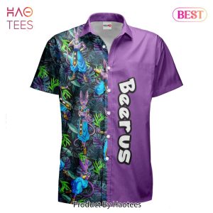 THE BEST Beerus Hawaiian Shirts Custom Anime Merch Clothes for Men Women