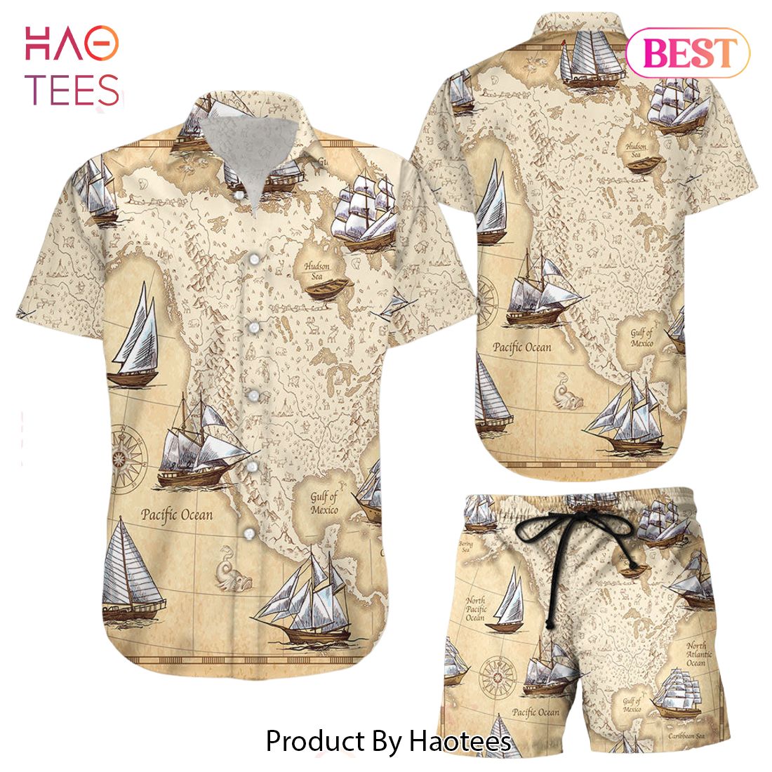 THE BEST Boat Hawaiian Shirt Map Sailing Boat Vintage Hawaii Shirt Presents For Summer Holidays THE BEST Boat Hawaiian Shirt Map Sailing Boat Vintage Hawaii Shirt Presents For Summer Holidays
