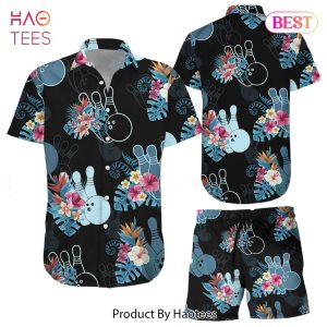 THE BEST Bowling Hawaiian Shirt Bowling Tropical Pattern Hawaii Shirt Gifts For Bowling Lovers