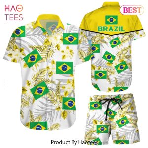 THE BEST Brazil National Soccer Team Qatar World Cup 2022 Season Winter World Cup 3D Hawaiian Shirt
