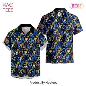 THE BEST Brook Symbol Hawaiian Shirts Custom Anime Merch Clothes for Men Women
