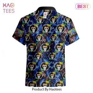 THE BEST Brook Symbol Hawaiian Shirts Custom Anime Merch Clothes for Men Women