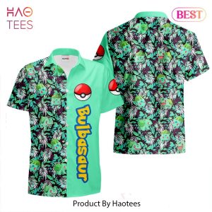 THE BEST Bulbasaur Hawaiian Shirts Custom Anime Merch Clothes for Men Women