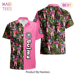 THE BEST Bulma Hawaiian Shirts Custom Anime Merch Clothes for Men Women