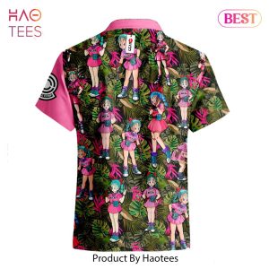 THE BEST Bulma Hawaiian Shirts Custom Anime Merch Clothes for Men Women