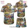 THE BEST Camping Hawaiian Shirt Camping Lake View Forest Button Down Shirts Gift For Camping Lovers