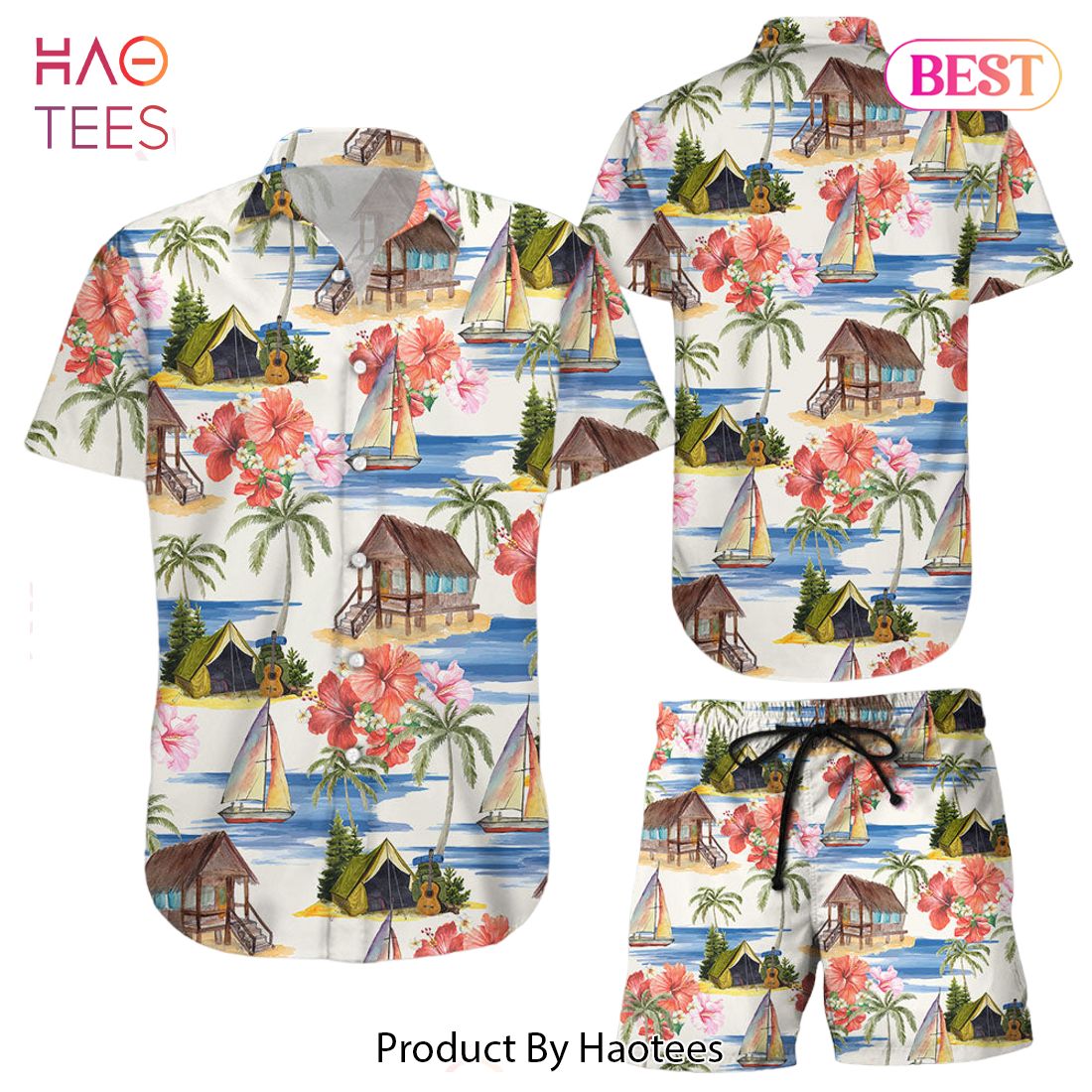 THE BEST Camping Hawaiian Shirt House By The Sea With Hibiscus Hawaii Shirt Hawaii Gift Ideas THE BEST Camping Hawaiian Shirt House By The Sea With Hibiscus Hawaii Shirt Hawaii Gift Ideas