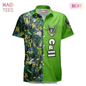 THE BEST Cell Hawaiian Shirts Custom Anime Merch Clothes for Men Women
