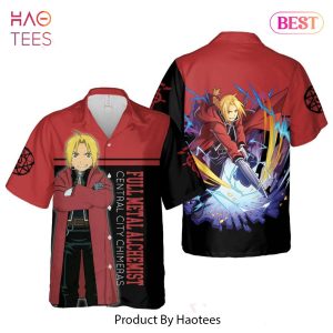 THE BEST Central City Chimeras Hawaiian Shirt Fullmetal Alchemist Anime Shirt for Men Women
