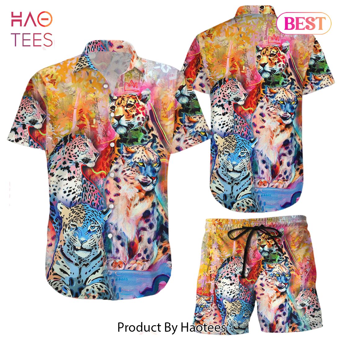 THE BEST Cheetah Prints Hawaiian Shirt Cheetah Colorful Oil Painting Hawaii Shirt Gift For Cheetah Lovers THE BEST Cheetah Prints Hawaiian Shirt Cheetah Colorful Oil Painting Hawaii Shirt Gift For Cheetah Lovers