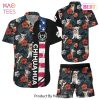 THE BEST Chihuahua Hawaiian Shirts Custom Name Chihuahua American Flag Tropical Button Down Shirt Gift For Summer