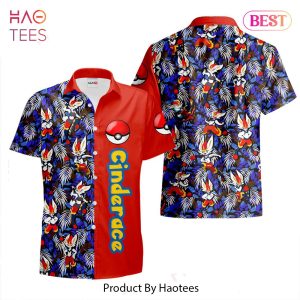 THE BEST Cinderace Hawaiian Shirts Custom Anime Merch Clothes for Men Women