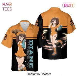 THE BEST Diane the Serpent Sin of Envy Hawaiian Shirt The Seven Deadly Sins Anime Shirt for Men Women