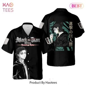 THE BEST Eren Yeager Adult Hawaiian Shirt Attack On Titan Anime Shirt for Men Women