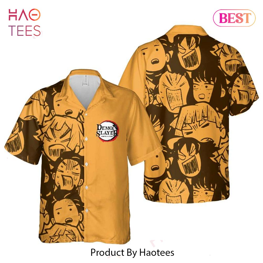THE BEST Funny Zenitsu Tanjiro Hawaiian Shirt Demon Slayer Anime Shirt for Men Women THE BEST Funny Zenitsu Tanjiro Hawaiian Shirt Demon Slayer Anime Shirt for Men Women