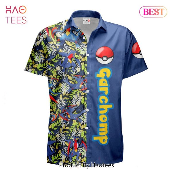 THE BEST Garchomp Hawaiian Shirts Custom Anime Merch Clothes for Men Women
