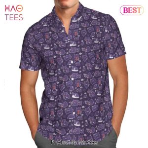 THE BEST Gengar Meme Pattern Hawaiian Shirt Anime Shirt for Men Women