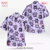 THE BEST Gengar Meme Pattern Hawaiian Shirt Anime Shirt for Men Women