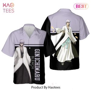 THE BEST Gin Ichimaru Hawaiian Shirt Bleach Anime Shirt for Men Women