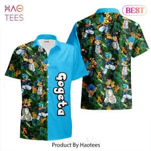 THE BEST Gogeta Hawaiian Shirts Custom Anime Merch Clothes for Men Women