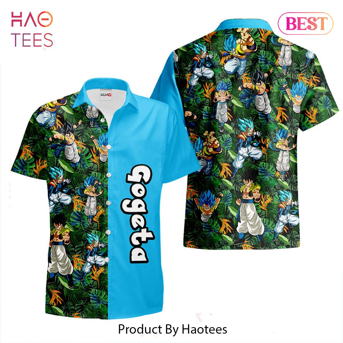 THE BEST Gogeta Hawaiian Shirts Custom Anime Merch Clothes for Men Women THE BEST Gogeta Hawaiian Shirts Custom Anime Merch Clothes for Men Women