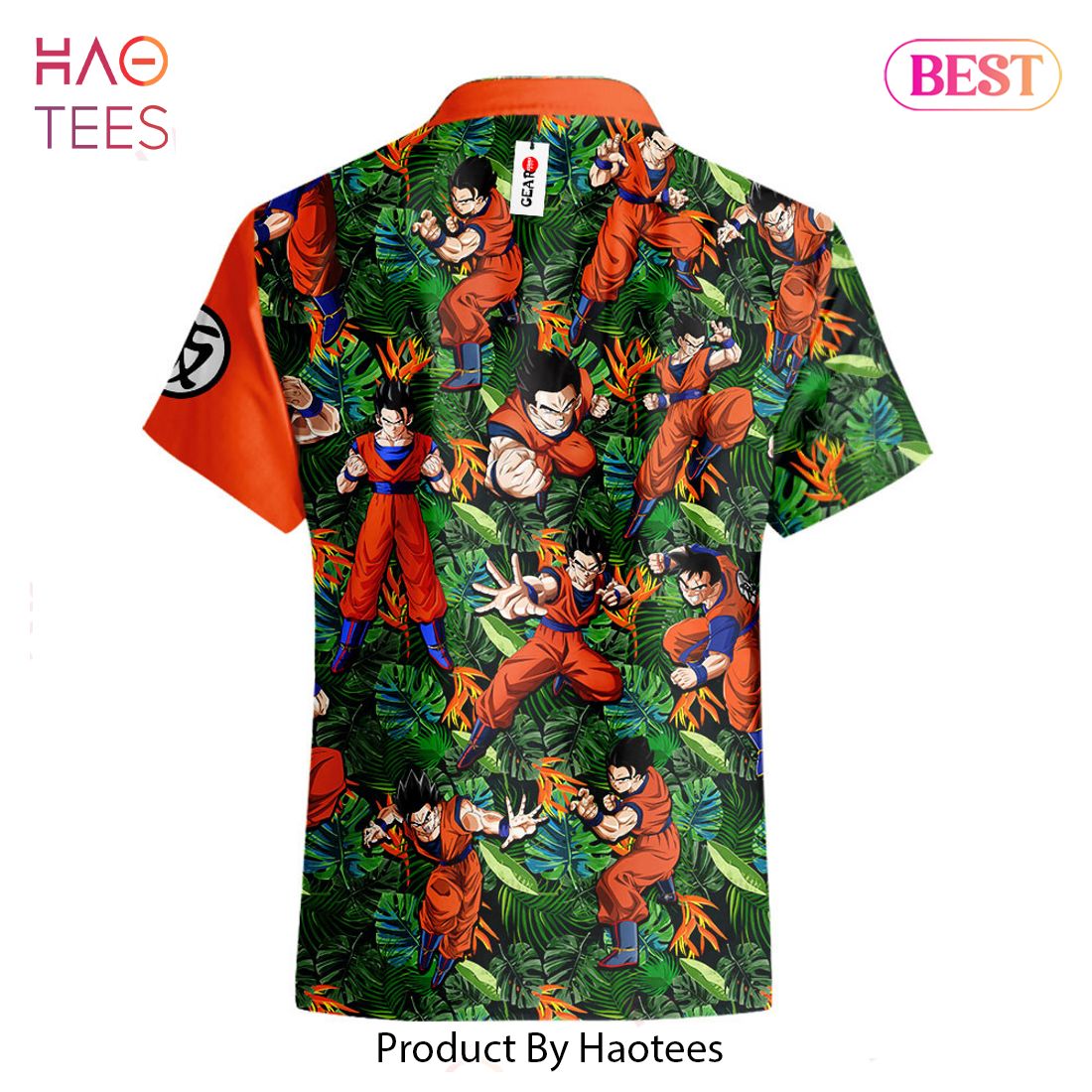 THE BEST Gohan Hawaiian Shirts Custom Anime Merch Clothes for Men Women THE BEST Gohan Hawaiian Shirts Custom Anime Merch Clothes for Men Women