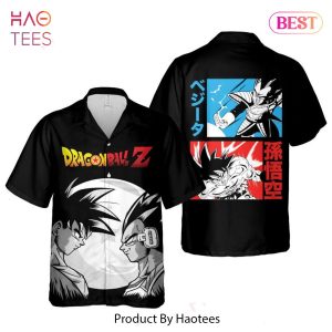 THE BEST Goku And Vegeta Hawaiian Shirt Dragon Ball Anime Shirt for Men Women