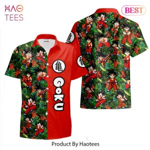 THE BEST Goku Kid Hawaiian Shirts Custom Anime Merch Clothes for Men Women