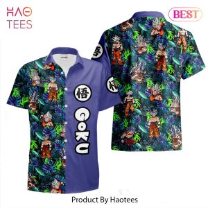 THE BEST Goku Ultra Instinct Hawaiian Shirts Custom Anime Merch Clothes for Men Women