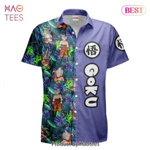 THE BEST Goku Ultra Instinct Hawaiian Shirts Custom Anime Merch Clothes for Men Women