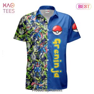 THE BEST Greninja Hawaiian Shirts Custom Anime Merch Clothes for Men Women