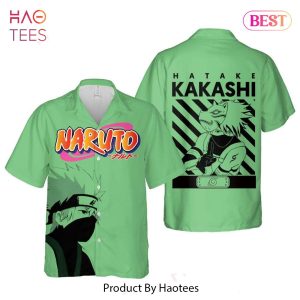 THE BEST Hatake Kakashi Hawaiian Shirt Naruto Anime Shirt for Men Women