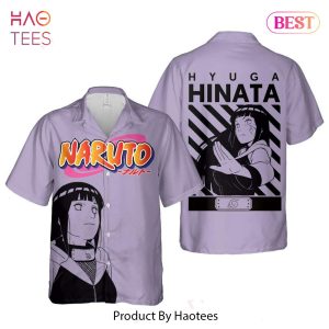 THE BEST Hinata Hyuga Hawaiian Shirt Naruto Anime Shirt for Men Women
