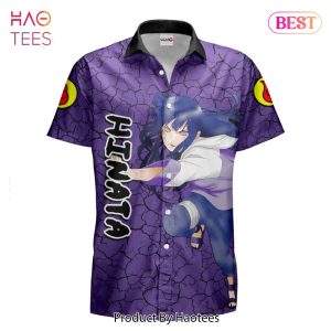 THE BEST Hinata Hyuga Hawaiian Shirts Custom Anime Merch Clothes for Men Women